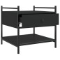 vidaXL Tavolino da Salotto Nero 50x50x50 cm in Legno Multistrato