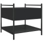 vidaXL Tavolino da Salotto Nero 50x50x50 cm in Legno Multistrato