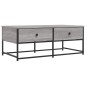 vidaXL Tavolino da Salotto Grigio Sonoma 100x51x40cm Legno Multistrato