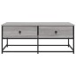 vidaXL Tavolino da Salotto Grigio Sonoma 100x51x40cm Legno Multistrato