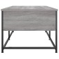 vidaXL Tavolino da Salotto Grigio Sonoma 100x51x40cm Legno Multistrato