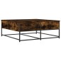 vidaXL Tavolino da Salotto Rovere Fumo 100x99x40 cm Legno Multistrato