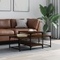 vidaXL Tavolino Salotto Rovere Marrone 102x60x45cm Legno Multistrato