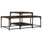 vidaXL Tavolino Salotto Rovere Marrone 102x60x45cm Legno Multistrato