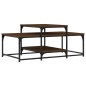vidaXL Tavolino Salotto Rovere Marrone 102x60x45cm Legno Multistrato