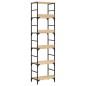 vidaXL Libreria Rovere Sonoma 50x33x188,5 cm in Legno Multistrato vidaXL Libreria Rovere Sonoma 50x33x188,5 cm in Legno Multistrato