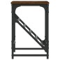 vidaXL Scarpiera Rovere Marrone 60x30x45 cm in Legno Multistrato