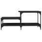 vidaXL Tavolino da Salotto Nero 100x50,5x45 cm in Legno Multistrato