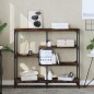 vidaXL Tavolo Consolle Rovere Fumo 103x32x95 cm Legno Multistrato vidaXL Tavolo Consolle Rovere Fumo 103x32x95 cm Legno Multistrato