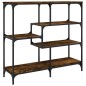 vidaXL Tavolo Consolle Rovere Fumo 103x32x95 cm Legno Multistrato vidaXL Tavolo Consolle Rovere Fumo 103x32x95 cm Legno Multistrato