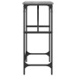 vidaXL Tavolo Consolle Grigio Sonoma 100x32x75 cm in Legno Multistrato vidaXL Tavolo Consolle Grigio Sonoma 100x32x75 cm in Legno Multistrato