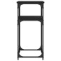 vidaXL Tavolino Consolle Nero 75x35,5x75 cm in Legno Multistrato vidaXL Tavolino Consolle Nero 75x35,5x75 cm in Legno Multistrato