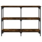 vidaXL Tavolo Consolle Rovere Fumo 100x29x75 cm in Legno Multistrato vidaXL Tavolo Consolle Rovere Fumo 100x29x75 cm in Legno Multistrato