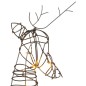 vidaXL Decorazione Natale Famiglia di Renne 90 LED Bianco Caldo Rattan vidaXL Decorazione Natale Famiglia di Renne 90 LED Bianco Caldo Rattan