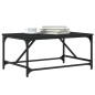 vidaXL Tavolino da Salotto Nero 75x50x35 cm in Legno Multistrato vidaXL Tavolino da Salotto Nero 75x50x35 cm in Legno Multistrato
