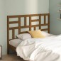 vidaXL Testiera per Letto Miele 156x4x104 cm in Legno Massello di Pino vidaXL Testiera per Letto Miele 156x4x104 cm in Legno Massello di Pino
