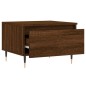 vidaXL Tavolino da Salotto Rovere Marrone 50x46x35cm Legno Multistrato