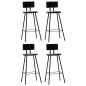 vidaXL Set da Bar 5 pz Bianco vidaXL Set da Bar 5 pz Bianco