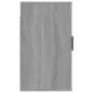 Mobile Porta TV a Parete Grigio Sonoma 40x34,5x60 cm Mobile Porta TV a Parete Grigio Sonoma 40x34,5x60 cm