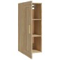 vidaXL Armadietto a Muro Rovere Sonoma 35x34x90cm in Legno Multistrato vidaXL Armadietto a Muro Rovere Sonoma 35x34x90cm in Legno Multistrato