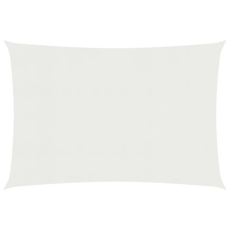 vidaXL Vela Parasole 160 g/m² Bianca 2x4,5 m in HDPE