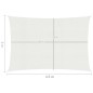 vidaXL Vela Parasole 160 g/m² Bianca 2x4,5 m in HDPE vidaXL Vela Parasole 160 g/m² Bianca 2x4,5 m in HDPE