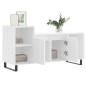 vidaXL Mobile Porta TV Bianco 100x35x55 cm in Legno Multistrato vidaXL Mobile Porta TV Bianco 100x35x55 cm in Legno Multistrato