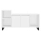 vidaXL Mobile Porta TV Bianco 100x35x55 cm in Legno Multistrato vidaXL Mobile Porta TV Bianco 100x35x55 cm in Legno Multistrato