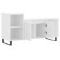 vidaXL Mobile Porta TV Bianco 100x35x55 cm in Legno Multistrato vidaXL Mobile Porta TV Bianco 100x35x55 cm in Legno Multistrato