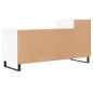 vidaXL Mobile Porta TV Bianco 100x35x55 cm in Legno Multistrato vidaXL Mobile Porta TV Bianco 100x35x55 cm in Legno Multistrato