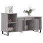 vidaXL Mobile TV Grigio Sonoma 100x35x55 cm in Legno Multistrato vidaXL Mobile TV Grigio Sonoma 100x35x55 cm in Legno Multistrato