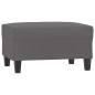 vidaXL Poggiapiedi Grigio 70x55x41 cm in Similpelle vidaXL Poggiapiedi Grigio 70x55x41 cm in Similpelle