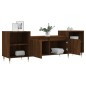 vidaXL Mobile TV Rovere Marrone 160x35x55 cm in Legno Multistrato vidaXL Mobile TV Rovere Marrone 160x35x55 cm in Legno Multistrato