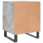vidaXL Comodini 2pz Grigio Cemento 40x35x50 cm in Legno Multistrato vidaXL Comodini 2pz Grigio Cemento 40x35x50 cm in Legno Multistrato