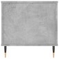 vidaXL Tavolino Salotto Grigio Cemento 90x44,5x45 cm Legno Multistrato