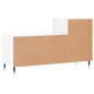 vidaXL Scarpiera Bianco Lucido 102x36x60 cm in Legno Multistrato vidaXL Scarpiera Bianco Lucido 102x36x60 cm in Legno Multistrato
