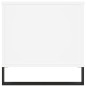 vidaXL Tavolino da Salotto Bianco 90x44,5x45 cm in Legno Multistrato