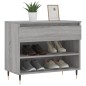 vidaXL Scarpiera Grigio Sonoma 70x36x60 cm in Legno Multistrato vidaXL Scarpiera Grigio Sonoma 70x36x60 cm in Legno Multistrato