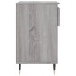 vidaXL Scarpiera Grigio Sonoma 70x36x60 cm in Legno Multistrato vidaXL Scarpiera Grigio Sonoma 70x36x60 cm in Legno Multistrato