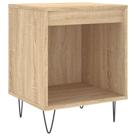 vidaXL Comodino Rovere Sonoma 40x35x50 cm in Legno Multistrato