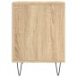 vidaXL Comodino Rovere Sonoma 40x35x50 cm in Legno Multistrato vidaXL Comodino Rovere Sonoma 40x35x50 cm in Legno Multistrato
