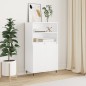 vidaXl Credenza Alta Bianca 60x36x110 cm in Legno Multistrato vidaXl Credenza Alta Bianca 60x36x110 cm in Legno Multistrato