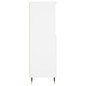 vidaXl Credenza Alta Bianca 60x36x110 cm in Legno Multistrato vidaXl Credenza Alta Bianca 60x36x110 cm in Legno Multistrato