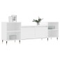 vidaXL Mobile Porta TV Bianco 160x35x55 cm in Legno Multistrato vidaXL Mobile Porta TV Bianco 160x35x55 cm in Legno Multistrato