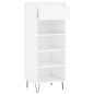 vidaXL Scarpiera Bianco Lucido 40x36x105 cm in Legno Multistrato vidaXL Scarpiera Bianco Lucido 40x36x105 cm in Legno Multistrato