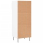 vidaXL Scarpiera Bianco Lucido 40x36x105 cm in Legno Multistrato vidaXL Scarpiera Bianco Lucido 40x36x105 cm in Legno Multistrato
