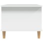 vidaXL Tavolino da Salotto Bianco 90x50x40 cm in Legno Multistrato vidaXL Tavolino da Salotto Bianco 90x50x40 cm in Legno Multistrato