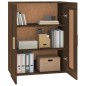 Mobile a Parete Rovere Marrone 69,5x32,5x90cm Legno Multistrato Mobile a Parete Rovere Marrone 69,5x32,5x90cm Legno Multistrato
