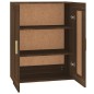 Mobile a Parete Rovere Marrone 69,5x32,5x90cm Legno Multistrato Mobile a Parete Rovere Marrone 69,5x32,5x90cm Legno Multistrato