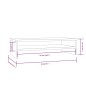 vidaXL Supporto per Monitor Bianco 50x24x13 cm Legno Massello di Pino vidaXL Supporto per Monitor Bianco 50x24x13 cm Legno Massello di Pino